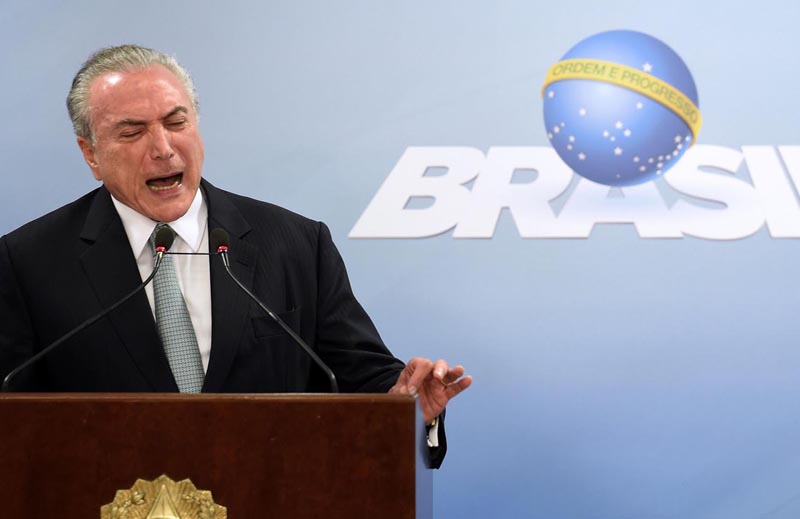 Brasil: Temer se aferra al cargo y advierte  sobre los riesgos de desestabilización 