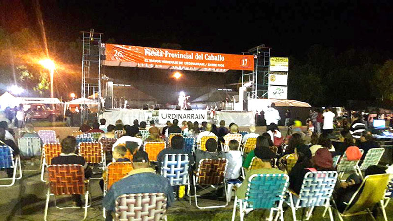 Esta noche continúa la 26º  Fiesta Provincial del Caballo 