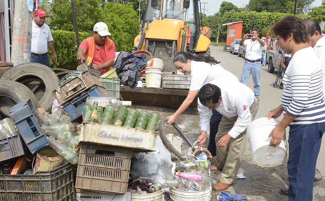 Pueblo Belgrano: comienza una  campaña de descacharrización 