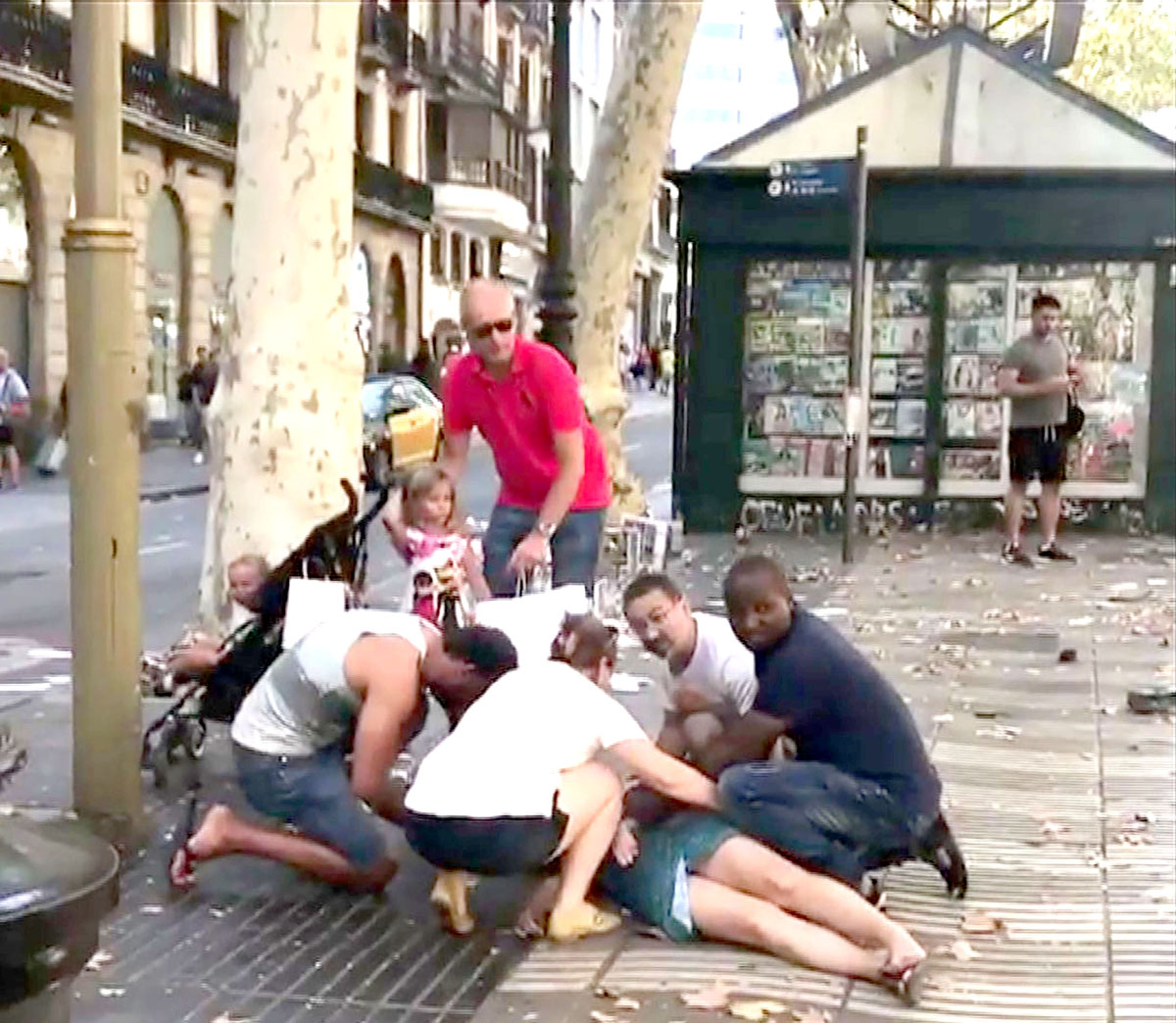 Una gualeguaychuense estuvo  en la Rambla de Barcelona al  momento del atroz atentado