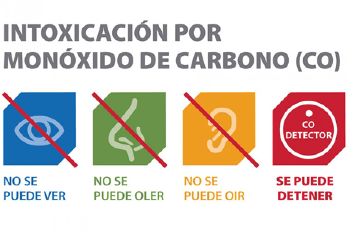 Cómo prevenir intoxicaciones por monóxido de carbono