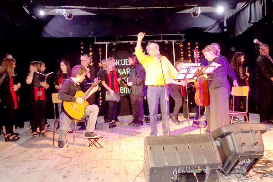 El encuentro coral "Linares Cardozo" cumplió 25 años de presencia en Larroque