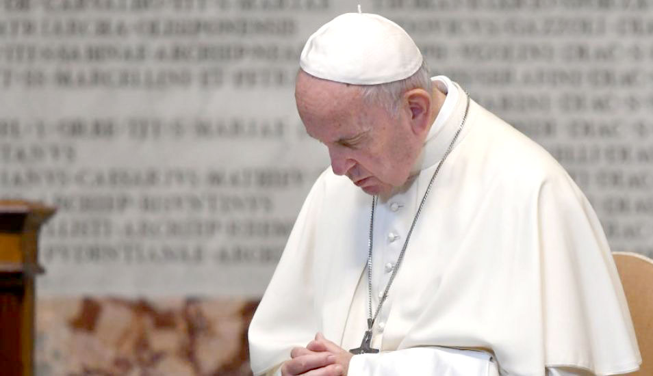 El Papa hace un llamado a "invertir  en la Paz"