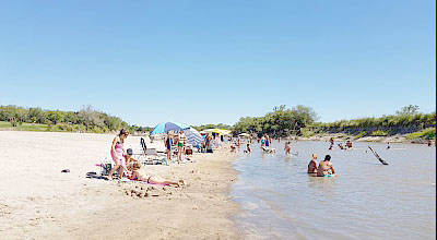 Urdinarrain: Quedó inagurado el  balneario Arenas Blancas