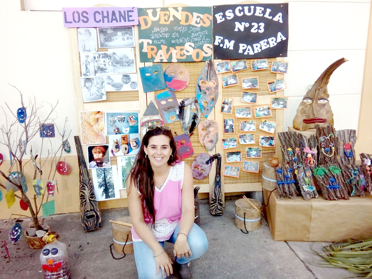 Urdinarrain: El arte con los ojos de niño