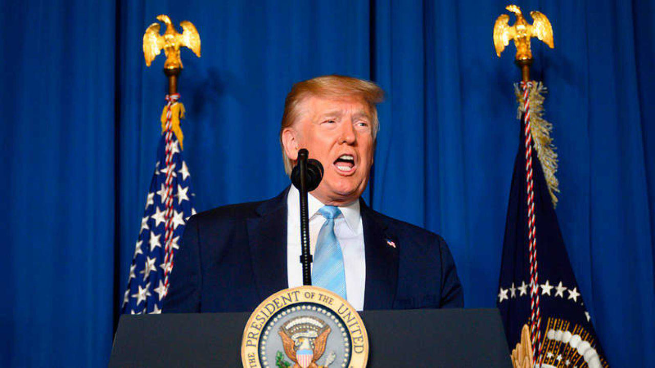 Donald Trump confirmó que no hubo muertos por el ataque de Irán  