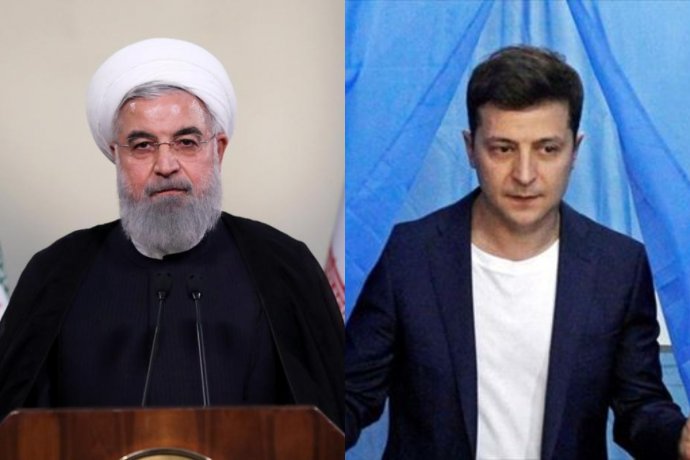 El Presidente iraní se disculpó con su  par ucraniano por el derribo del avión