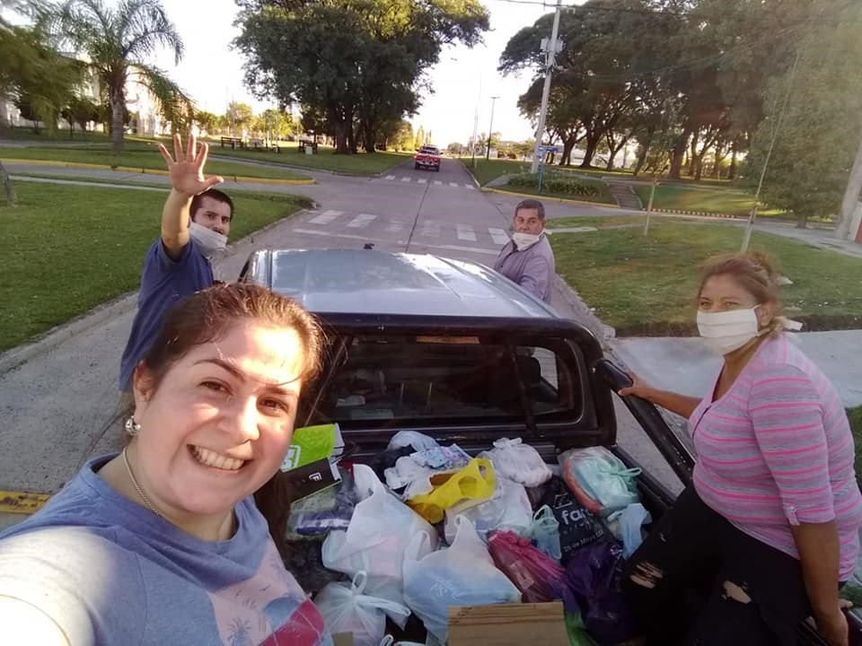 Con éxito Urdinarrain llevó su campaña solidaria