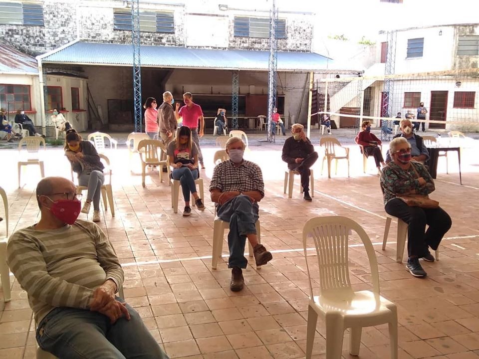 En la semana prosiguió la   campaña de vacunación  antigripal en Urdinarrain