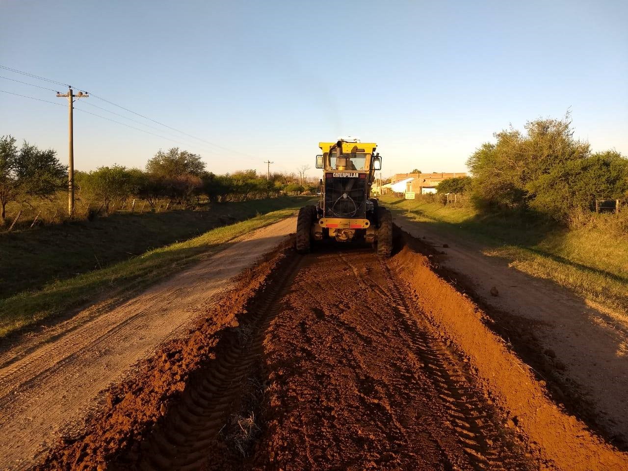 Aldea San Antonio: Efectúan obras en uno de los accesos