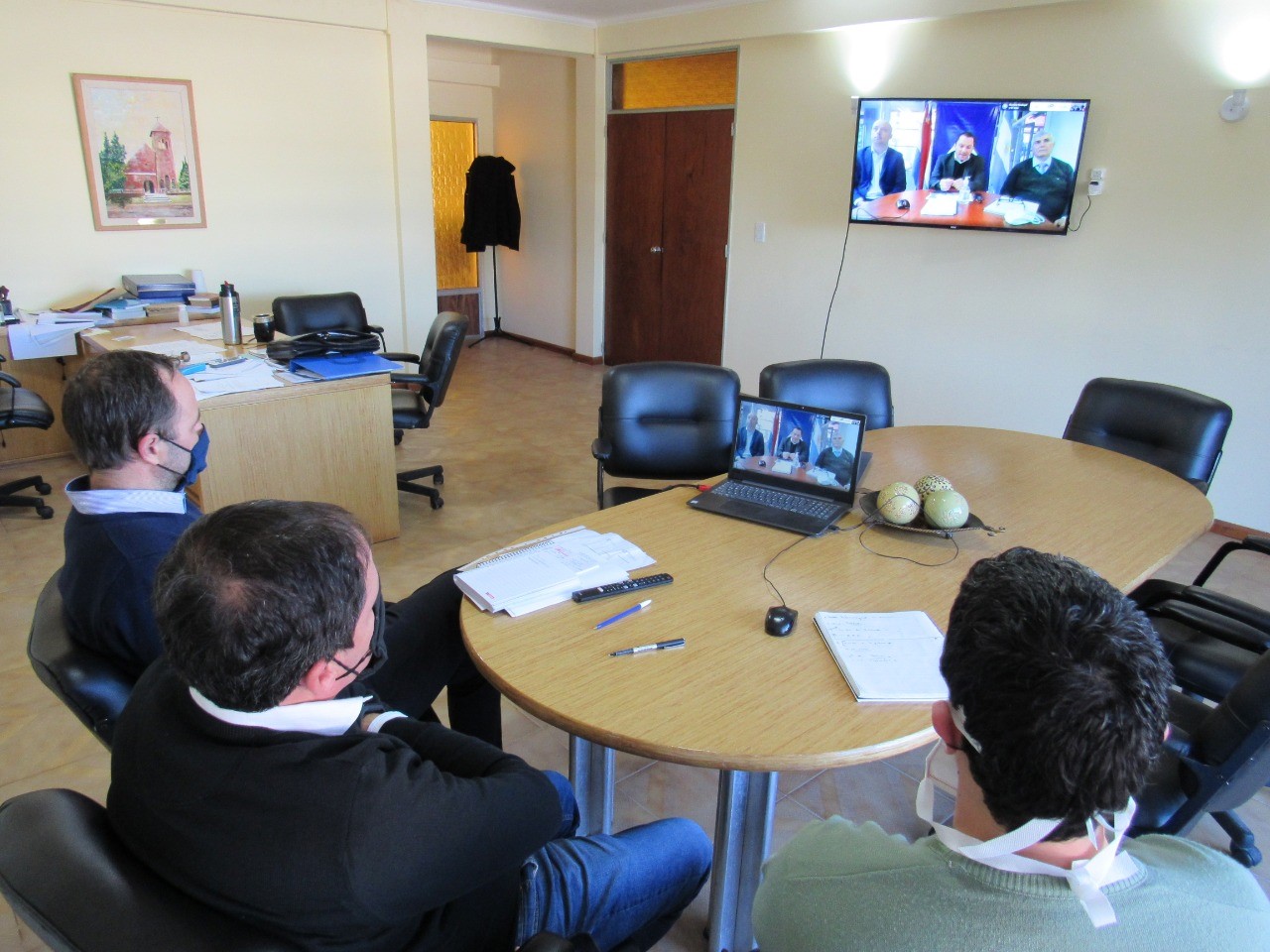 Larroque participó del intercambio generado por ATER 