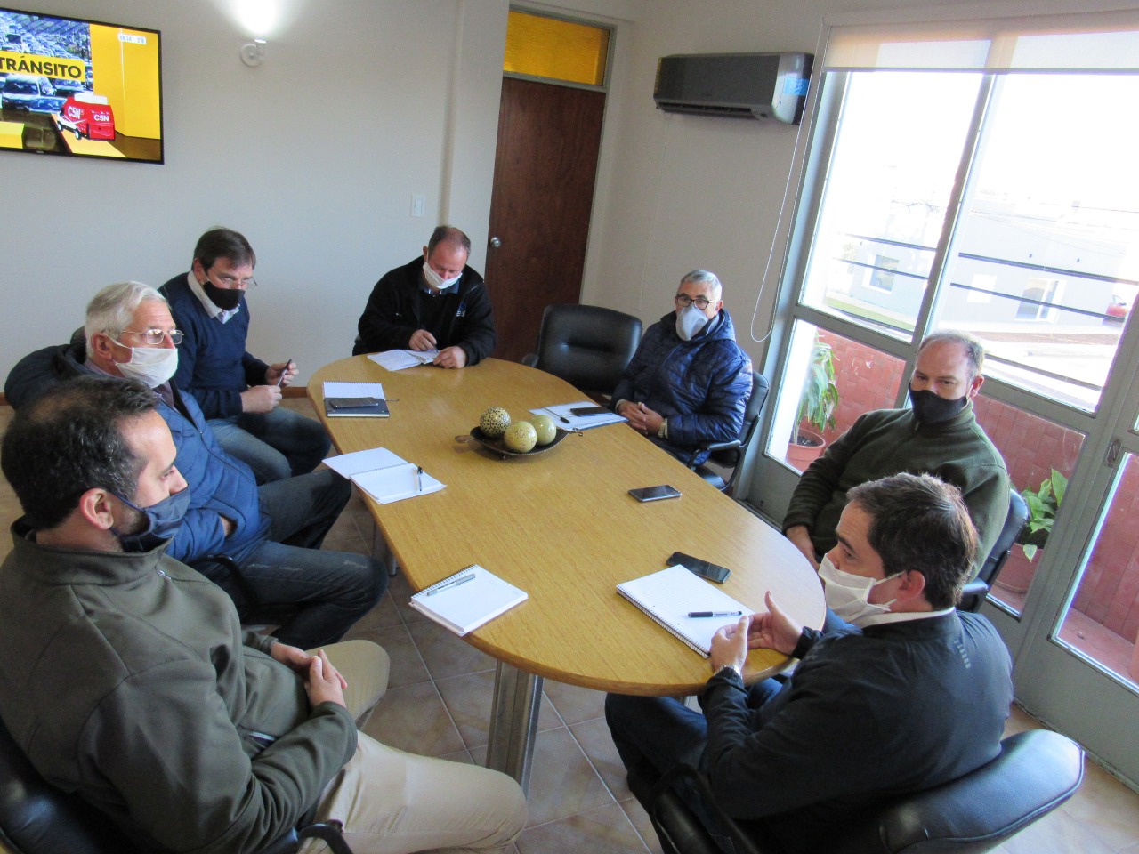 Larroque: Ejecutivo hizo un repaso de las obras realizadas y las proyecciones hasta fin de año