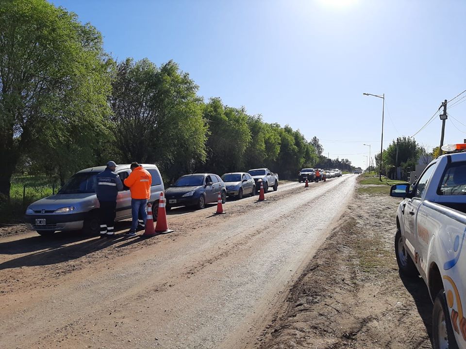 Urdinarrain reforzó los controles de acceso 