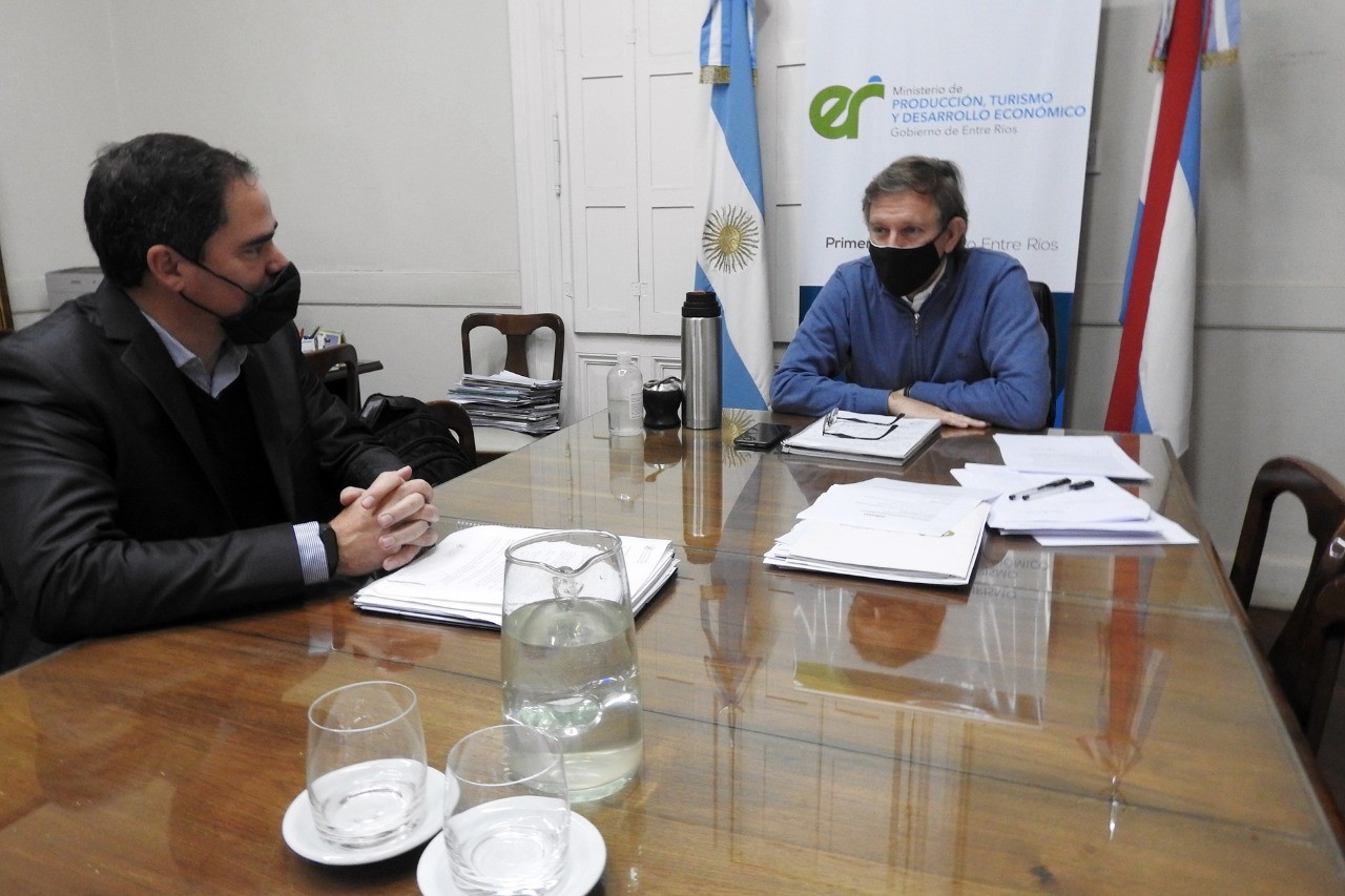 Larroque: Hassell y Bahillo evaluaron la infraestructura para el sector productivo 