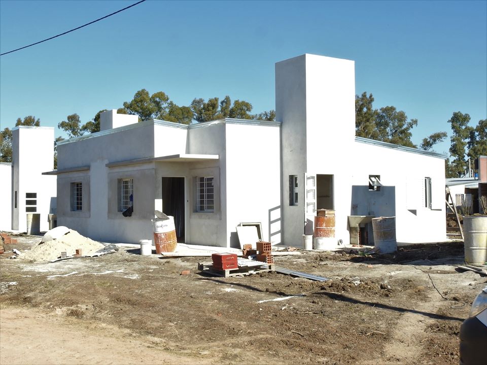 Aldea San Antonio: con un 59 por ciento de avance, se ejecutan 10 viviendas  