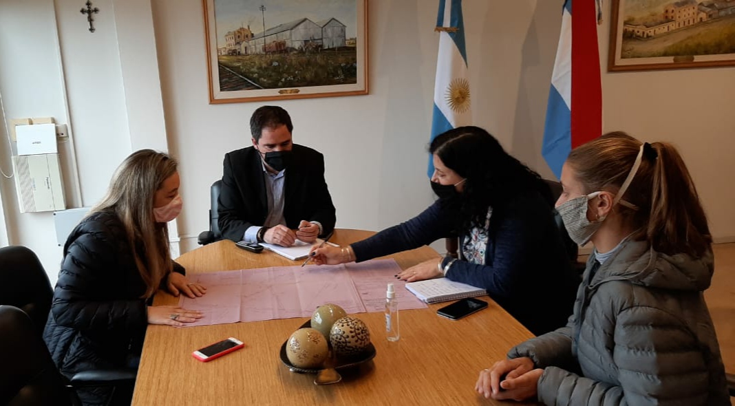 Larroque lanza un plan de forestación de Paso “El Corralito” 