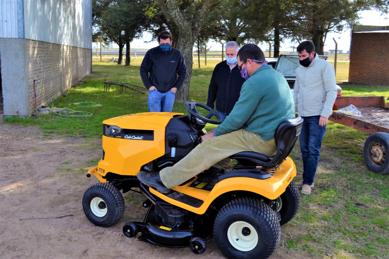 Urdinarrain: el Parque Industrial adquirió una nueva herramienta para mantenimiento