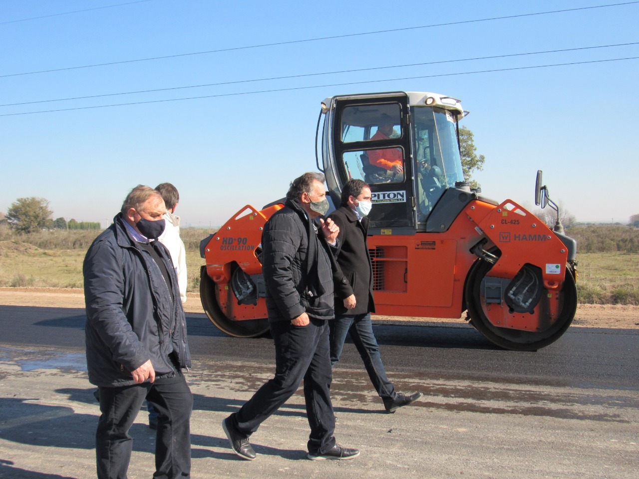 Quedó concluida la obra de pavimentación de la Ruta 51