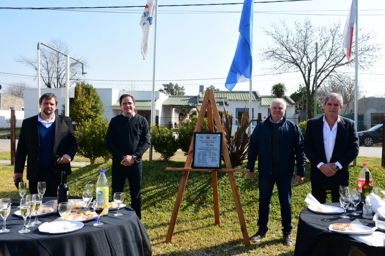 Larroque celebró  los 50 años de la Cooperativa de Agua Potable