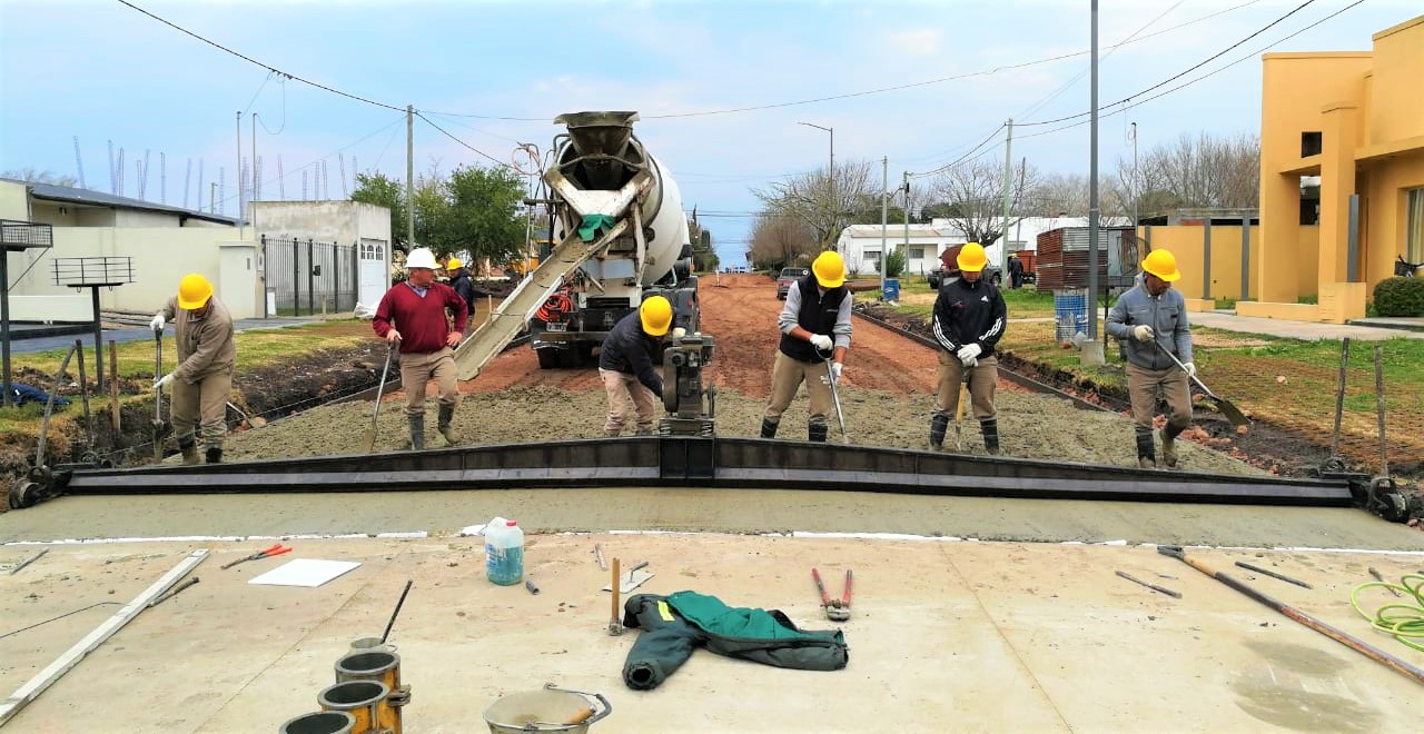 Urdinarrain: continúa la ejecución de obras en consorcios 