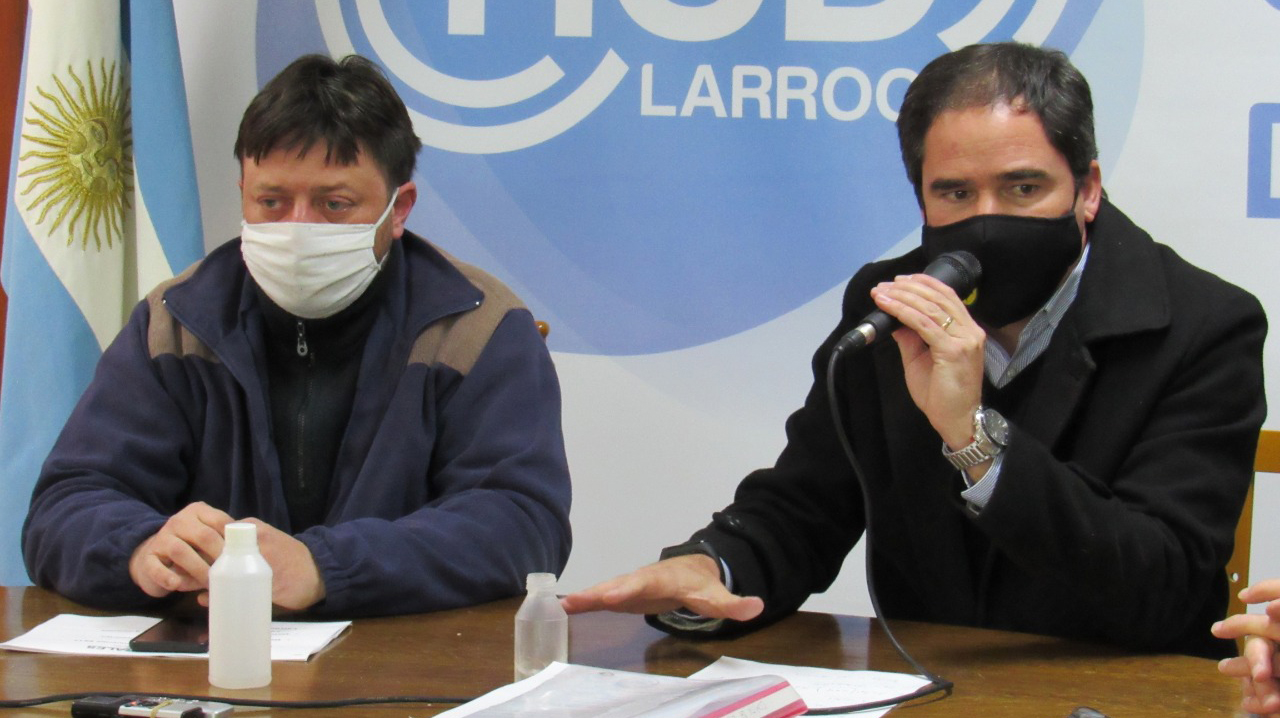 Larroque:  Diego Ortolano: “estamos cursando un incremento en el número de casos”