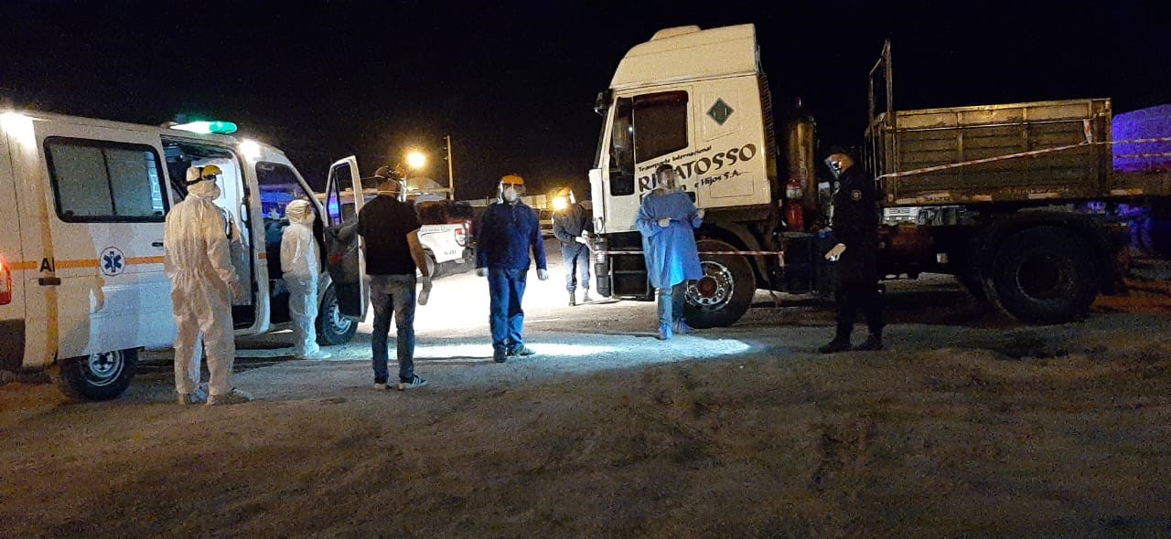 Larroque: Desplegaron un amplio e intenso operativo relacionado a un caso positivo de Covid-19