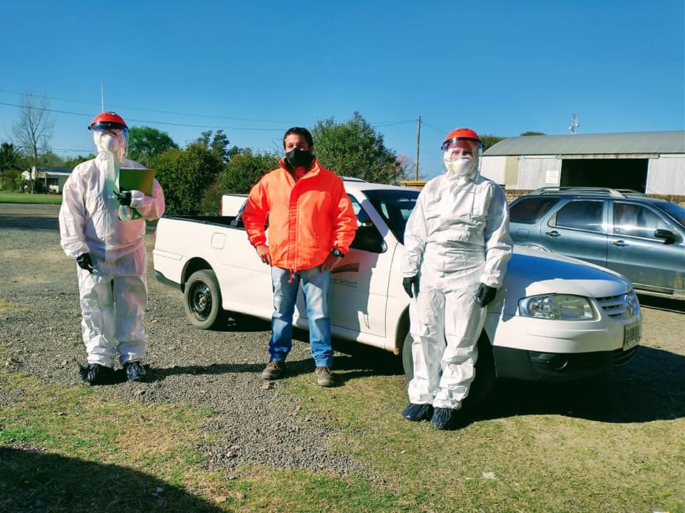 Gilbert. Detallan cómo es la ardua tarea del COES local frente a la pandemia