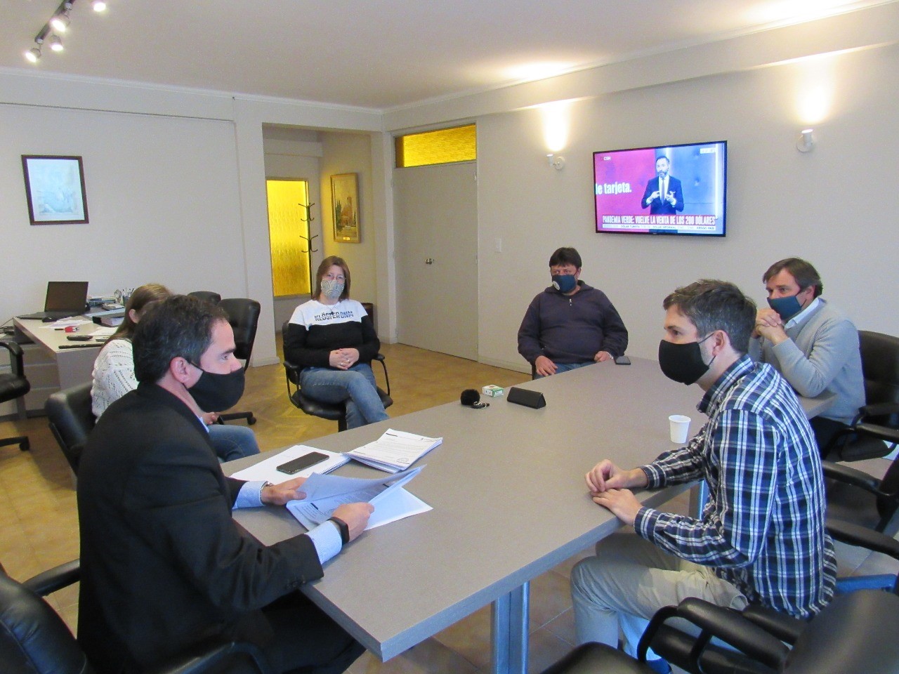 Intensa actividad desarrolló en Larroque el CGE de la provincia