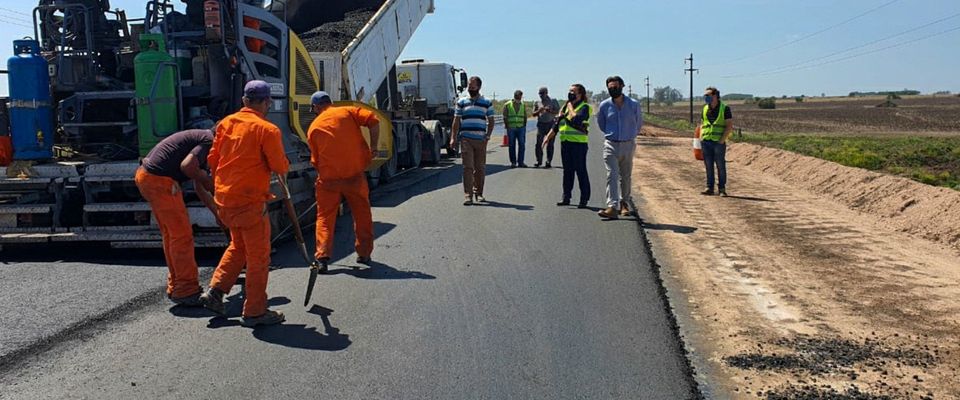 Con buen avance, continúan las obras en la ruta provincial N°51