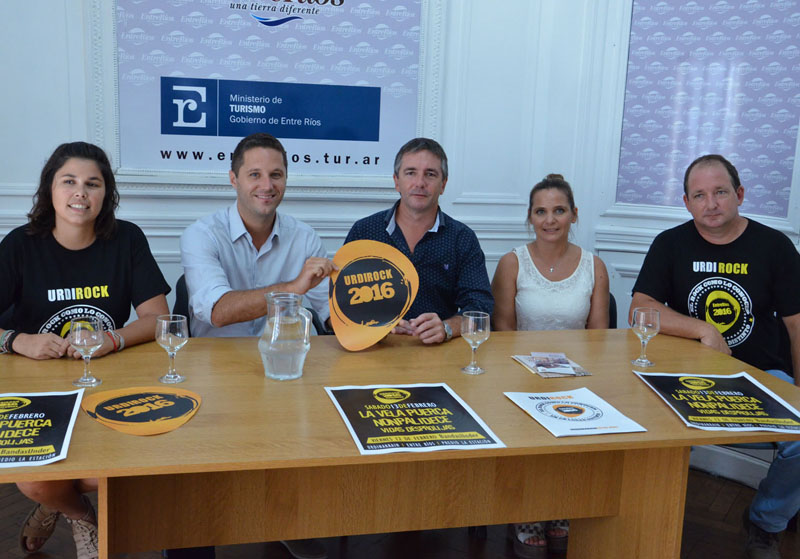 Se presentó el UrdiRock en el Ministerio de Turismo