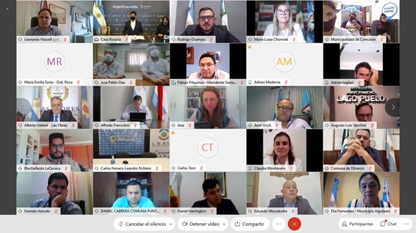 Larroque forma parte del “Programa Federal Municipios de pie”