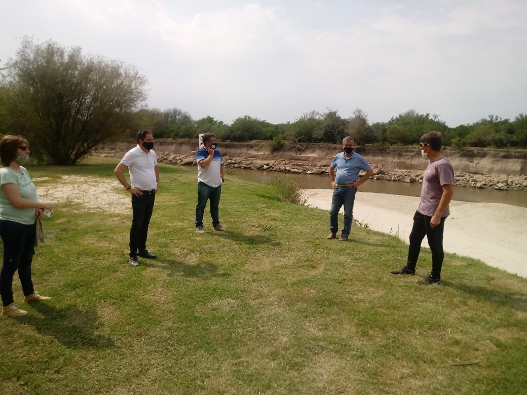 Los intendentes de Larroque y Urdinarrain recorrieron “Arenas Blancas”