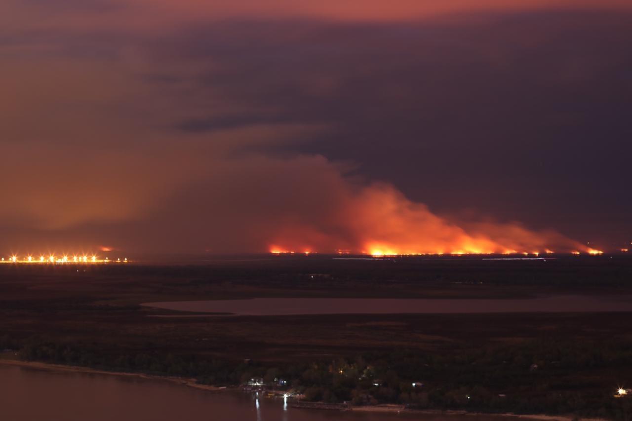 Quema de pastizales: Siete hombres  fueron procesados por   incendios en las islas