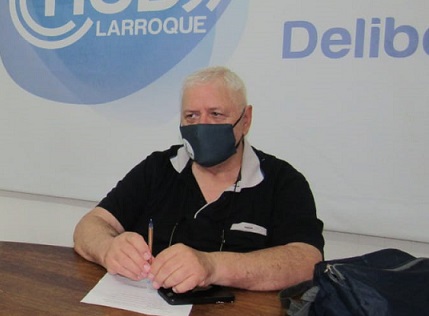 Larroque: Ante la licencia del intendente Hassell, el vice Viale asumió en su lugar hasta el 1° de abril