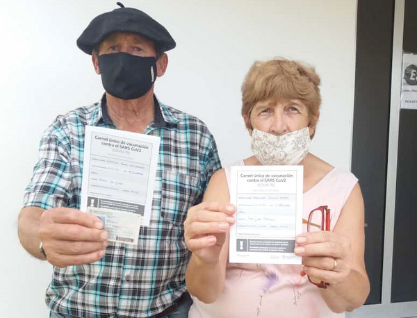 Aldea San Juan comenzó la vacunación contra el Covid-19