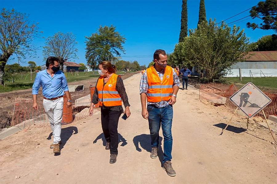 La pavimentación de la Ruta 51 entra en su etapa final de ejecución
