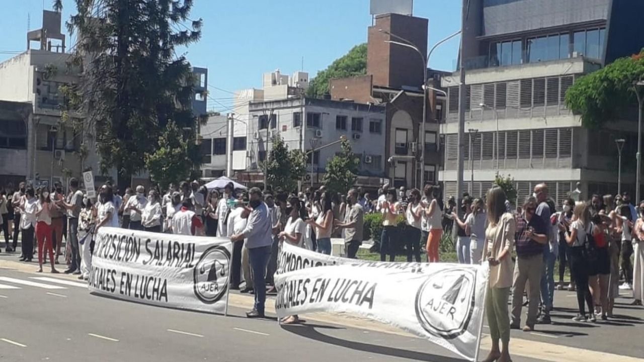 Ante el paro de AJER, el Colegio   de la Abogacía pidió que se   garantice el servicio de justicia