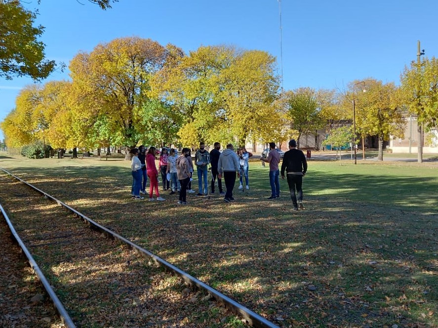 Larroque fue escenario del video musical “Voces que se unen”