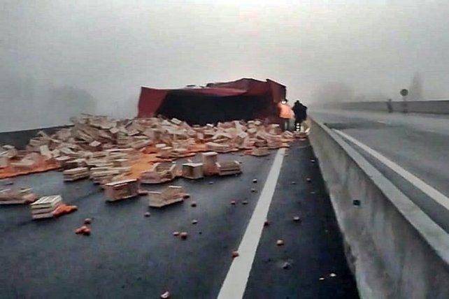 Camionero entrerriano murió en el sur en un siniestro vial