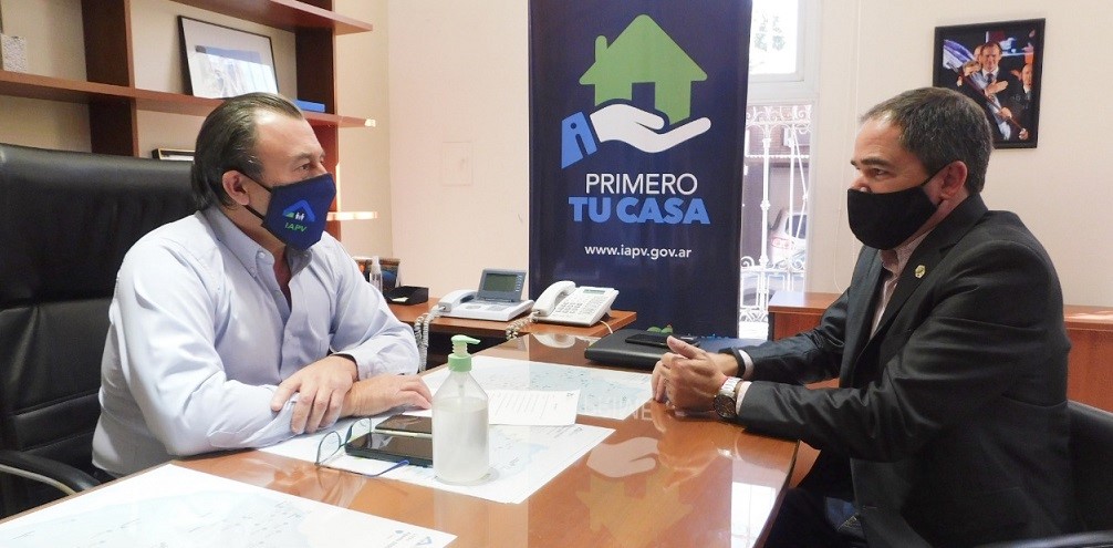Anunciaron  la adjudicación de la construcción de 16 viviendas del IAPV para Larroque