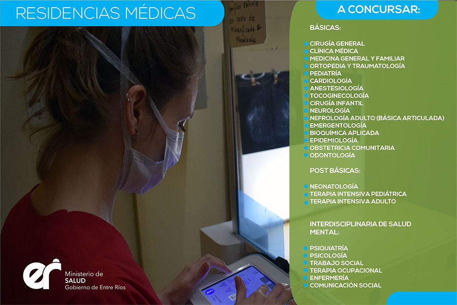 Está abierta la inscripción para concursar 132 becas para residencias de Salud