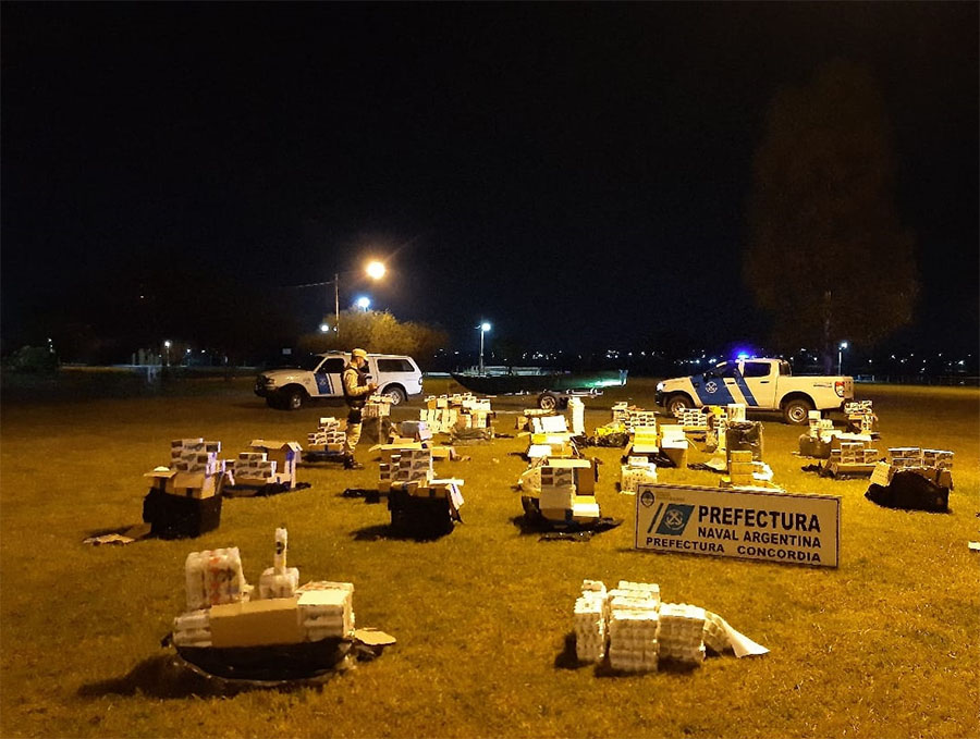 Prefectura Naval incautó más de 4,5 millones de pesos en mercadería ilegal