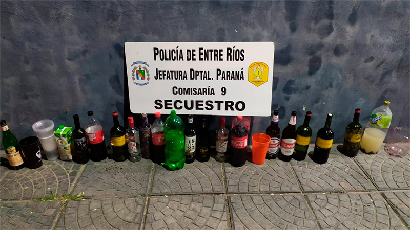 Paraná: desactivaron otra fiesta clandestina