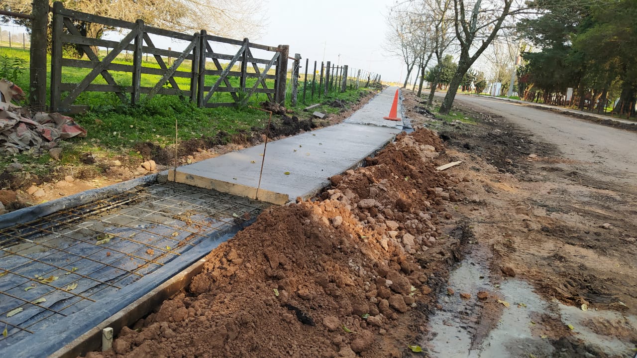 La obra de la bicisenda de Larroque se encuentra en su etapa final