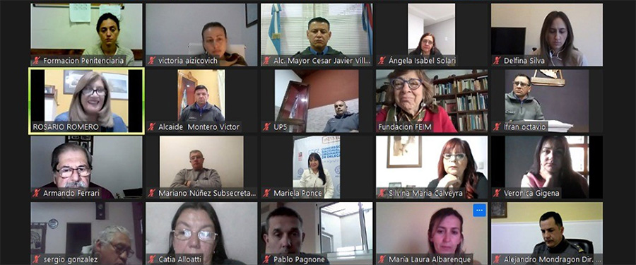 Mabel Bianco expuso en la capacitación de La Ley Micaela en el Ministerio de Gobierno