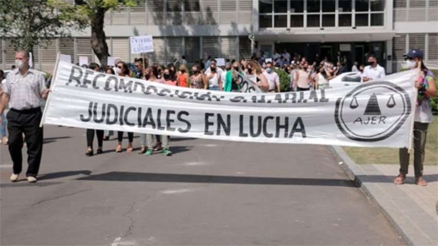 El gobierno provincial ofreció un  incremento del 9% a los judiciales