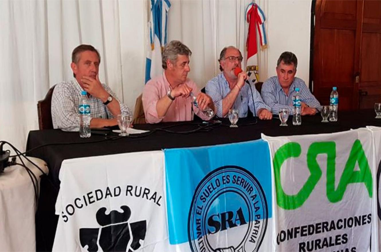 Domínguez invitó a la Mesa de Enlace   para una reunión la semana próxima