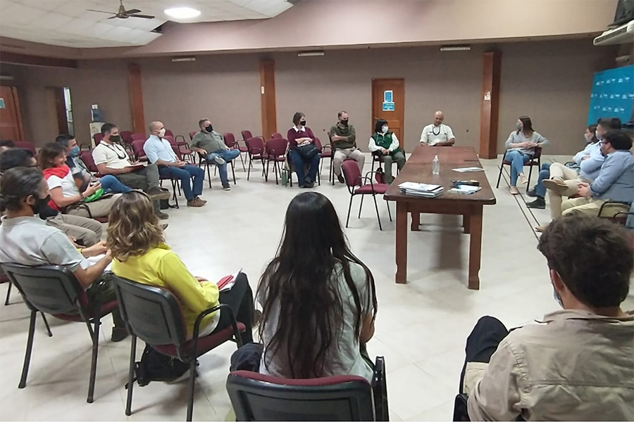 Relevarán las  tierras para el  Parque Nacional  en Federal