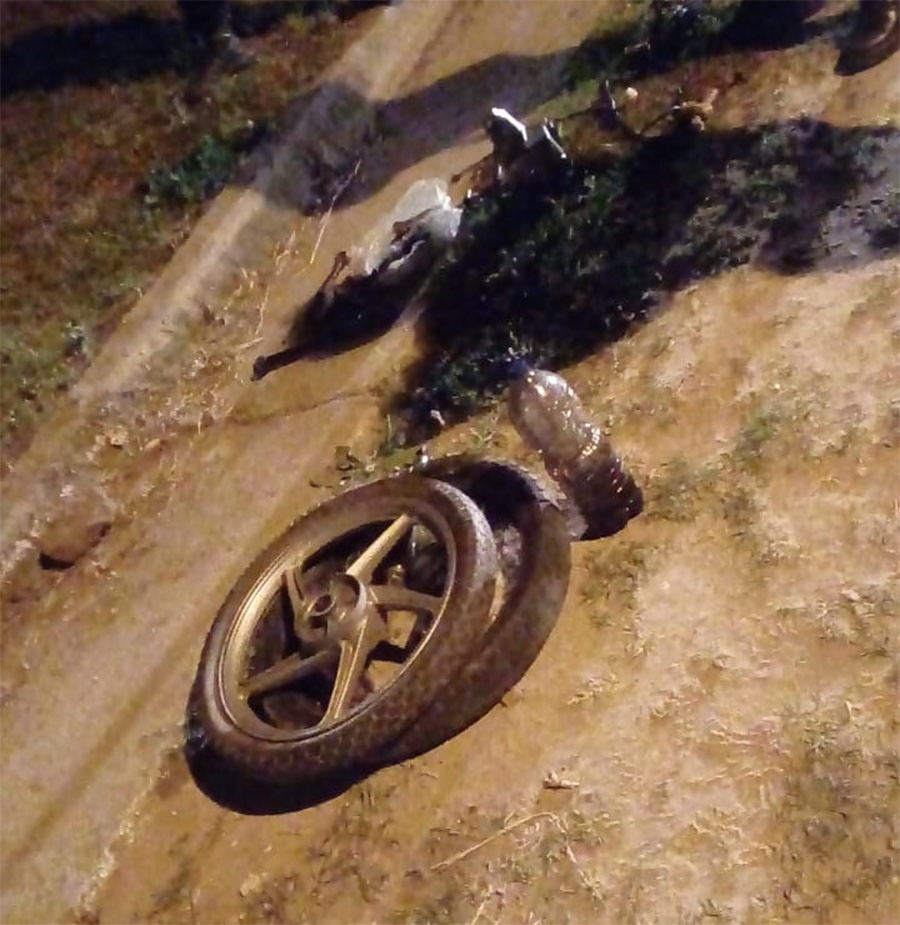 Secuestro de moto partes