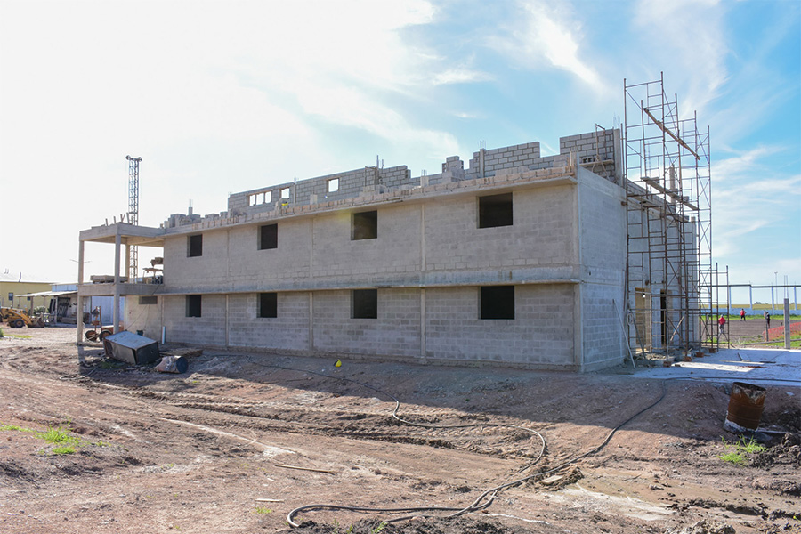 Avanzan las obras de ampliación en  las unidades penales de la provincia